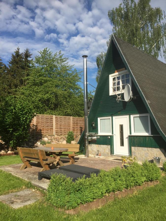 Ferienhaus Typ - Finnhuette Mühl Rosin エクステリア 写真