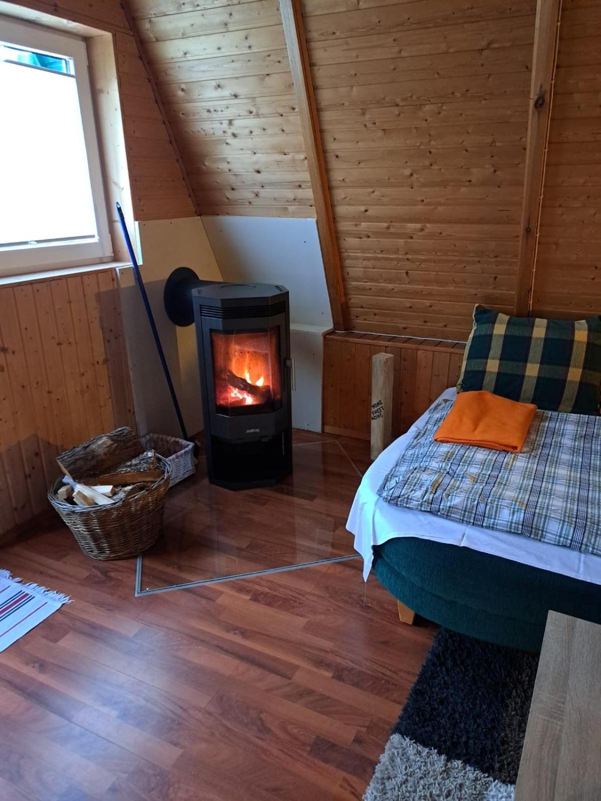 Ferienhaus Typ - Finnhuette Mühl Rosin エクステリア 写真